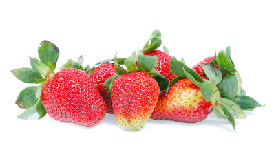 Fototapeta na wymiar strawberry isolated on white
