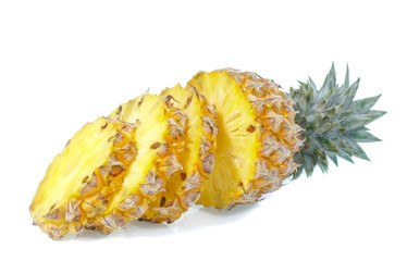 pineapple  isolated on white