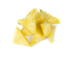 pineapple  isolated on white