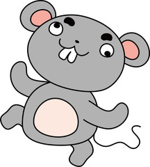 Obraz premium Various mouse character