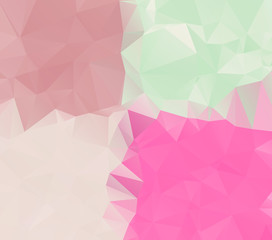 abstract background consisting of triangles, vector illustration
