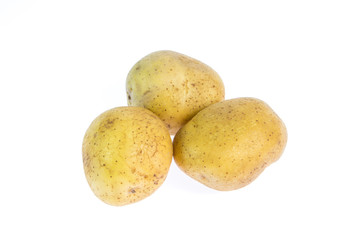 potato isolated on white background