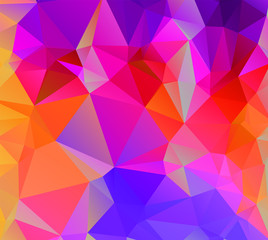 Obraz premium Abstract multicolor blue and purple background. Vector polygonal design illustrator