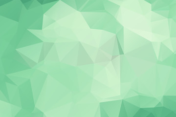 Light Green vector polygon abstract backdrop. Polygonal abstract vector with gradient. Textured pattern for your backgrounds