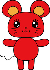 Character of various Red rat