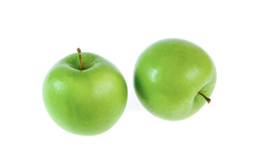 green apple isolated
