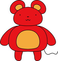 Character of various Red rat