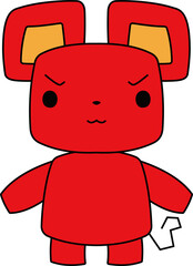 Character of various Red rat