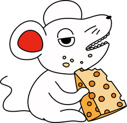Character of various white rat
