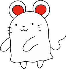 Character of various white rat