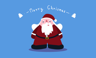 Santa Claus is coming to town illustration