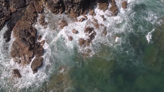 Cote maritime sauvage