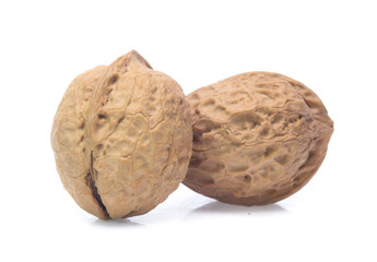 Walnut isolated on white background