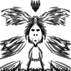 Obraz premium illustration of angel with wings