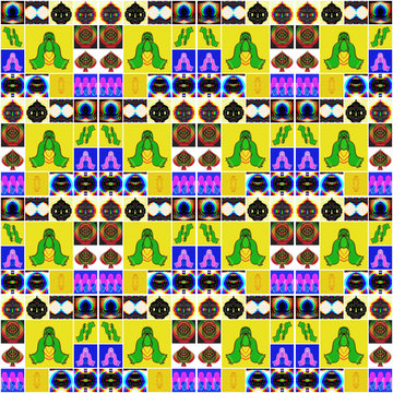set of seamless patterns