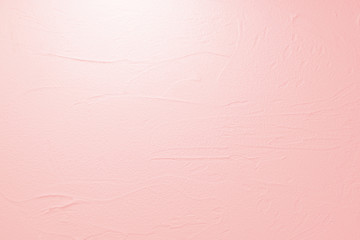 ピンク色のペイントで塗られた壁面（アブストラクト）