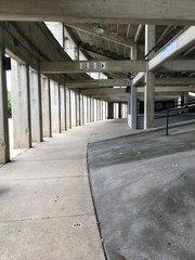interior of modern building