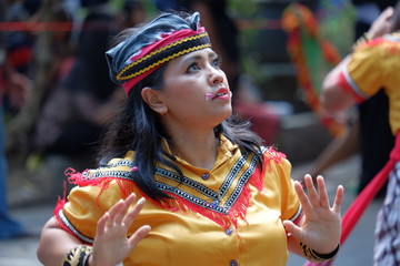 Jatilan/Jhatilan dance is traditional dance from Yogyakarta. The dancers using leathered horse (kuda lumping). 