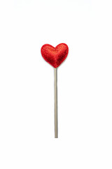 Love magic wand. Valentine's Day concept.