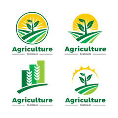 Agriculture Logo, Wheat Logo