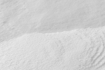 Obraz premium Snow on the frozen surface of the river, a natural background, Ob reservoir, Siberia