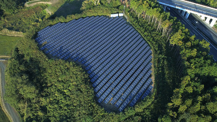 太陽光発電・空撮