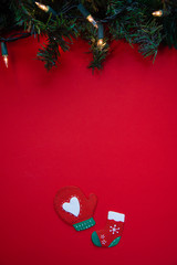 Christmas handmade decorative ornaments for design