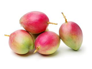 Mango on white background