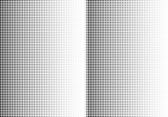 Abstract halftone dotted background. Monochrome grunge pattern with dot and circles.  Vector modern pop art texture for posters, sites, business cards, cover, postcards, labels, stickers layout.