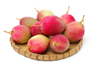 Mango on white background