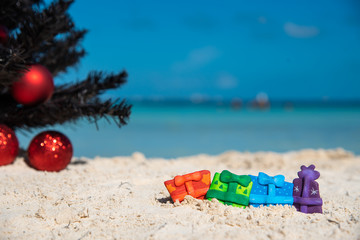 Christmas handmade decorative ornaments for design