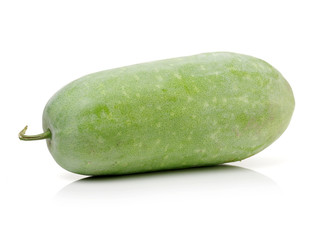 Winter melon on white background