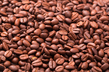 roasted coffee beans, can be used as background