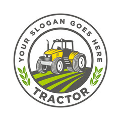 Agriculture Logo, Tractor Logo