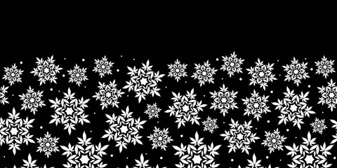 Cannabis leaf border seamless vector pattern background