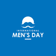 International Men's Day Vector Design Template