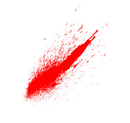 Abstract red paint background