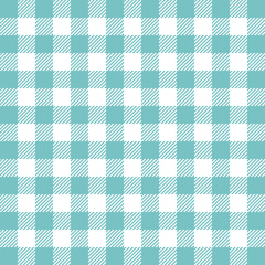Blue Gingham seamless pattern.