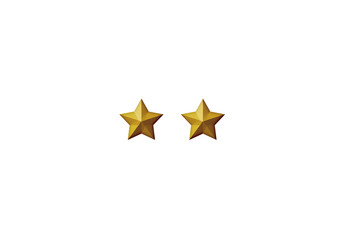 Three-dimensional star mark used for evaluation or rank or grade. 　評価、グレード、ランクなどに使用する星マーク
