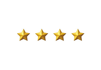 Three-dimensional star mark used for evaluation or rank or grade. 　評価、グレード、ランクなどに使用する星マーク