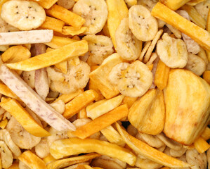 Dried fruit background