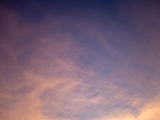 Beautiful sky and clouds in the evening,sky in twilight time background.
