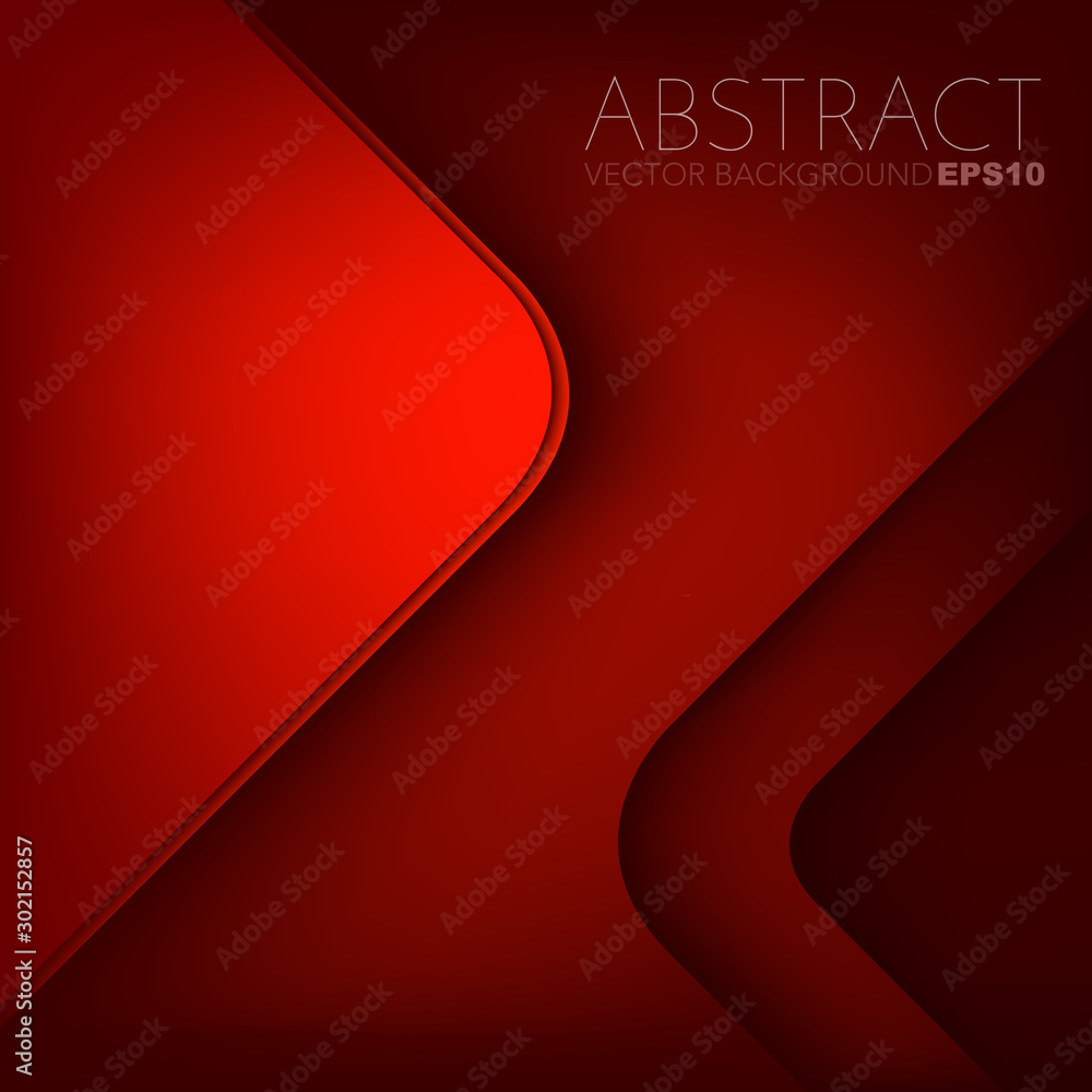 Poster red background with copy space for your text