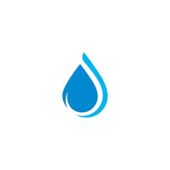 Water Drop Logo template vector icon illustration design 