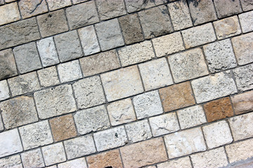 Ancient decrepit old wall abstract  background texture