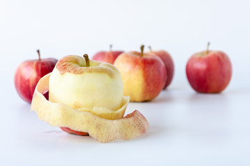 Komposition mit Äpfeln