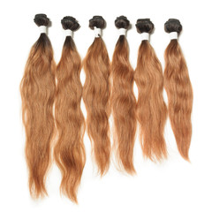 natural wavy brown human hair weave extensions bundles