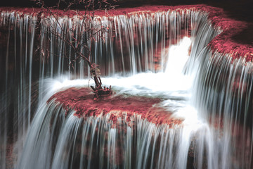 Water fall in Kanjanaburi Thailand