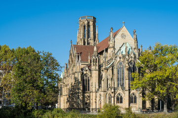 Johanneskirche am Feuersee in Stuttgart