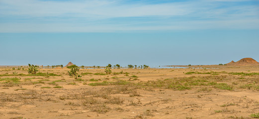 fata morgana on desert island